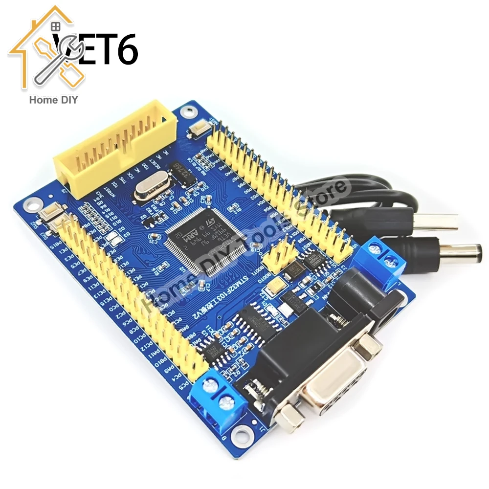 

C8T6 STM32F103C8T6 VET6 STM32F103VET6 Development Board Industrial Control Board For Arduino Single-chip Microcomputer Diy Learn