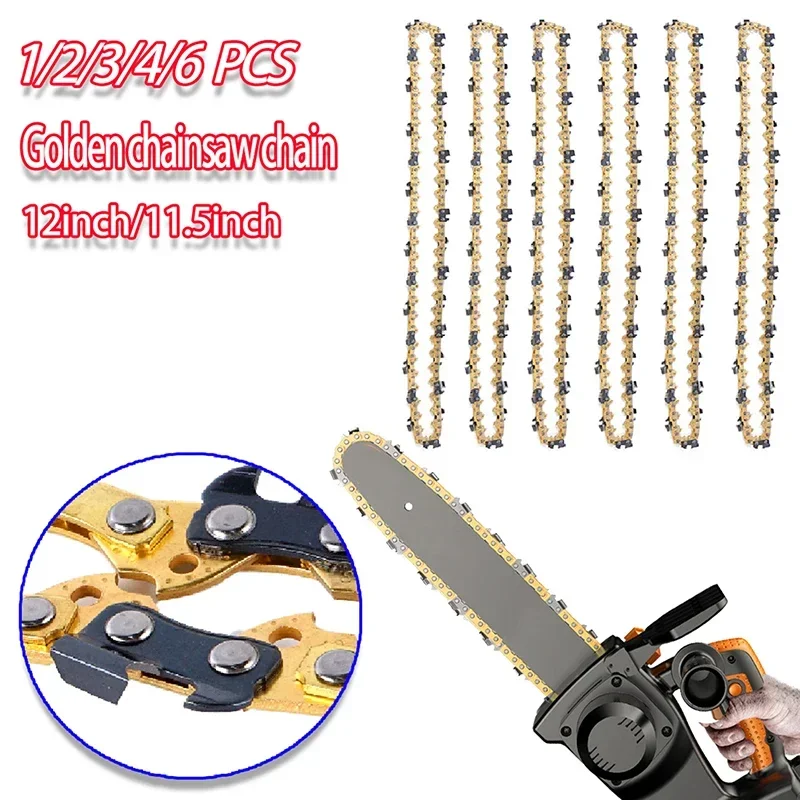 Chainsaw Saw Chain 12 /11.5 Inch 45 Drive Link 22 Cutter 3/8" LP Pitch .050" Cutting Lumbering Pruning Electric Saw Parts chainsaw chain