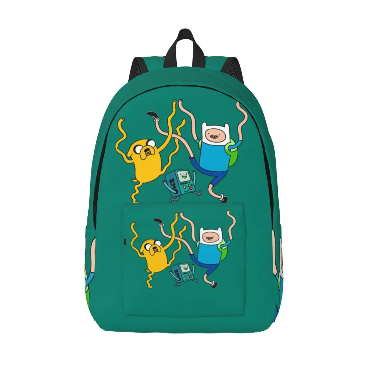 

Party Time Laptop Bag A-Adventure Time Boys Adjustable Strap Hiking Gift Zipper Closure Laptop Bag