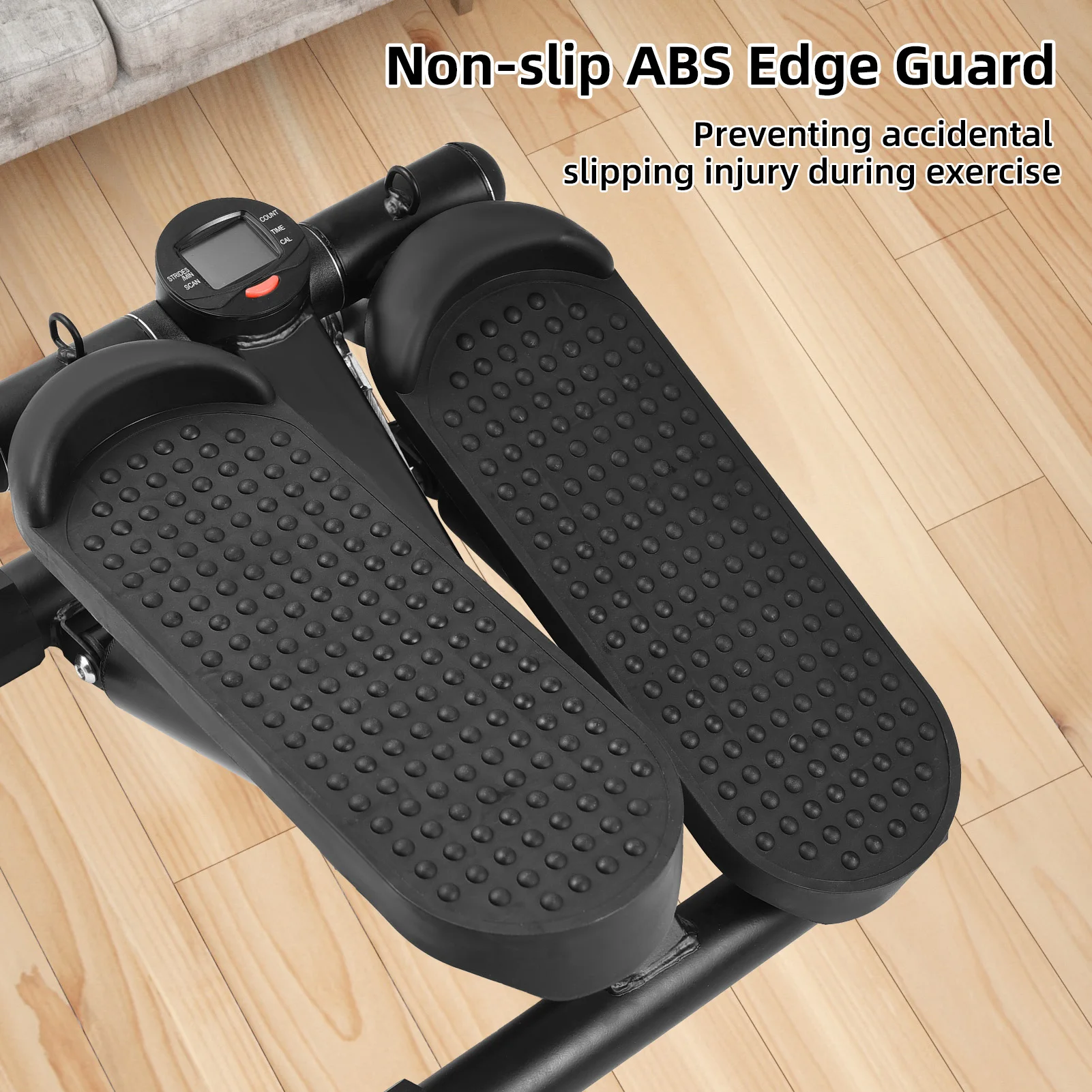 Electric Elliptical Traine Household Stepper New Fitness Mini Leg Exercise Rehabilitation Machine With Resistance Bands