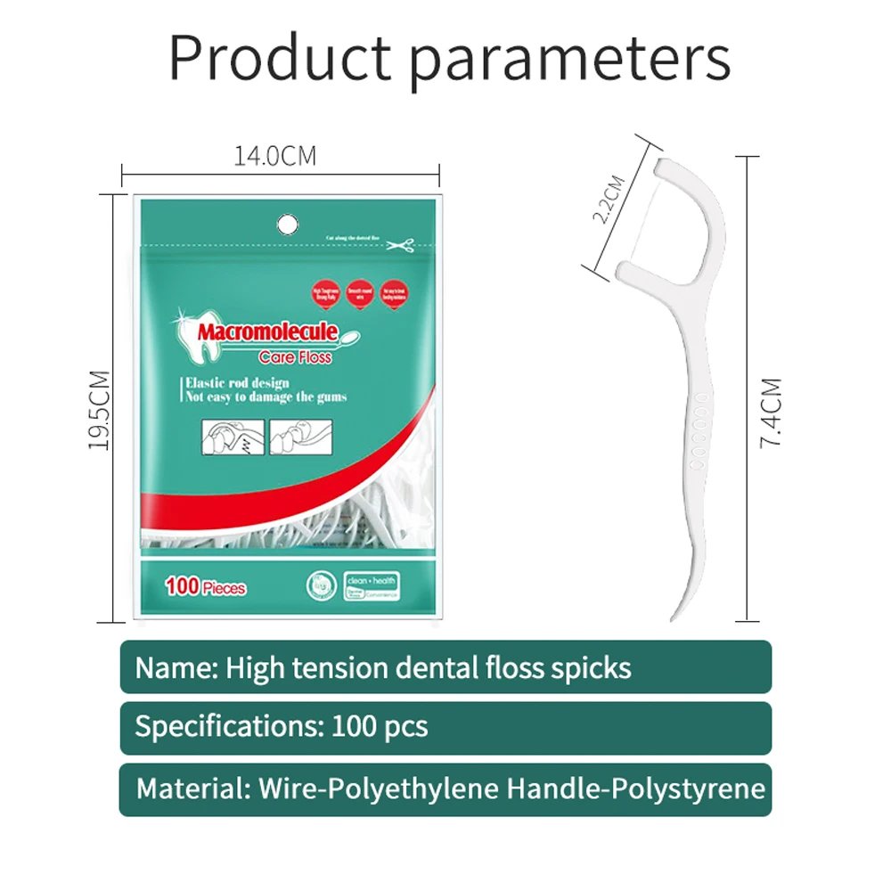 Dental Floss Sticks Toothpicks With Threads Ultra Thin Tooth Picks Flosser Zipper Sealing Bag Packaging 300pcs dental floss stick,dental floss sticks