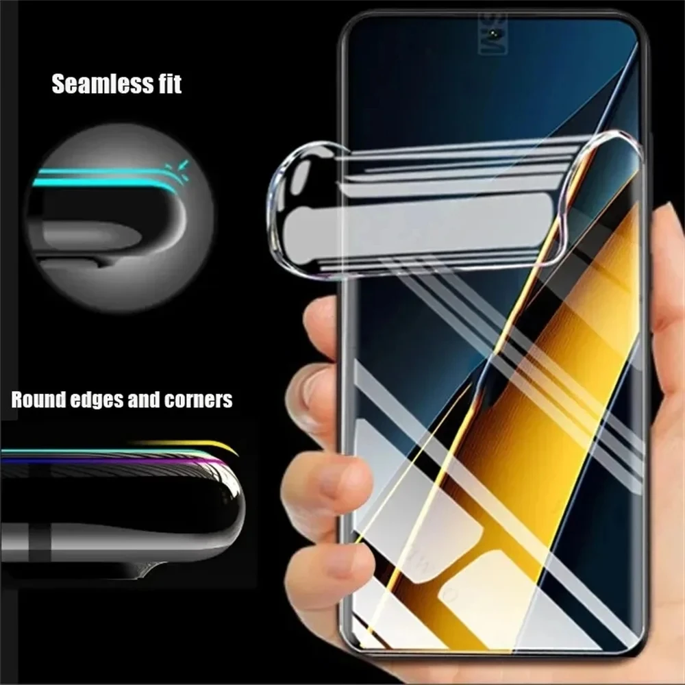 Hydrogel Film Screen Protector, 3-Pack