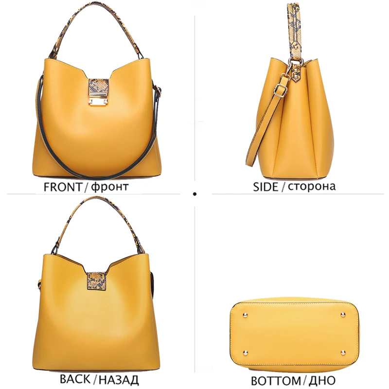 Women Fashion Handbags Clutches High Quality Leather Hand Bag Sets Large Shoulder Bag Women Crossbody Messenger Bags Sac A Main - 6