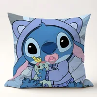 1pcs Interstellar Baby Stitch Anqi Pillow Cover Living room Sofa Cushion Cover Room Bed Pillow Cover Bedroom Home Decoration 2
