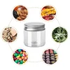 20Pcs 30/50/60/80/120/150ml Storage Jars With Lids Aluminum Round Canister Empty Plastic Cosmetic Jars Food Travel Bottle Pot 4