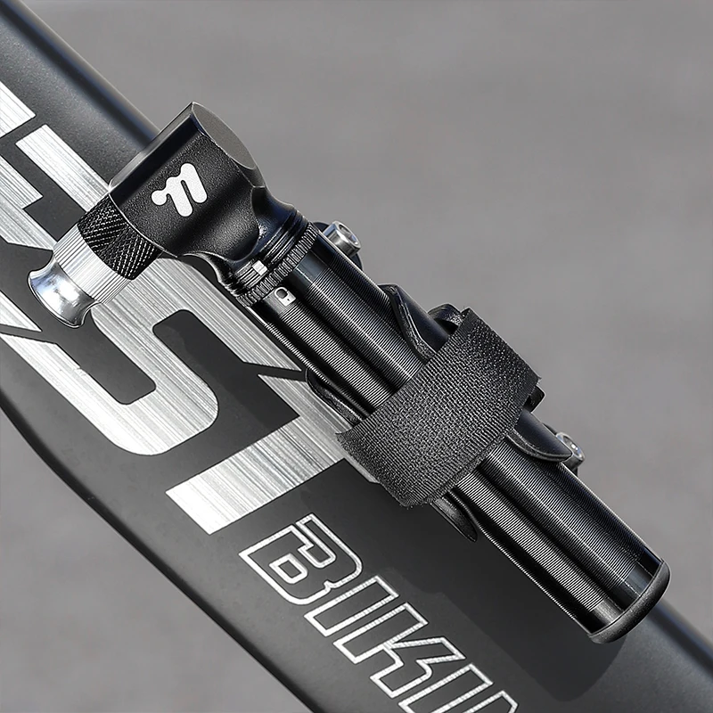 WEST BIKING Mini Bicycle Pump 130PSI Portable Aluminum Alloy Bike Pump for Schrader/Presta Valve MTB Road Bike Accessories