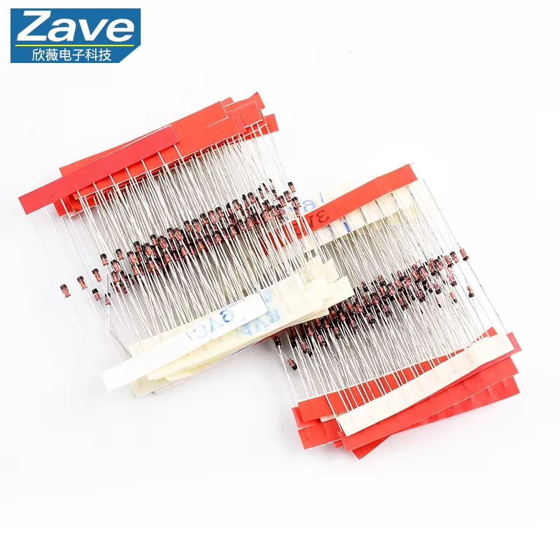 1W voltage regulator diode pack component pack 1/2w 0.5w 2V4-33V ...