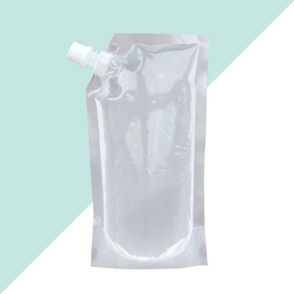 10 Pieces Drinks Flasks Pouch Reusable Drinking Flasks Concealable Plastic for Booze Cocktails