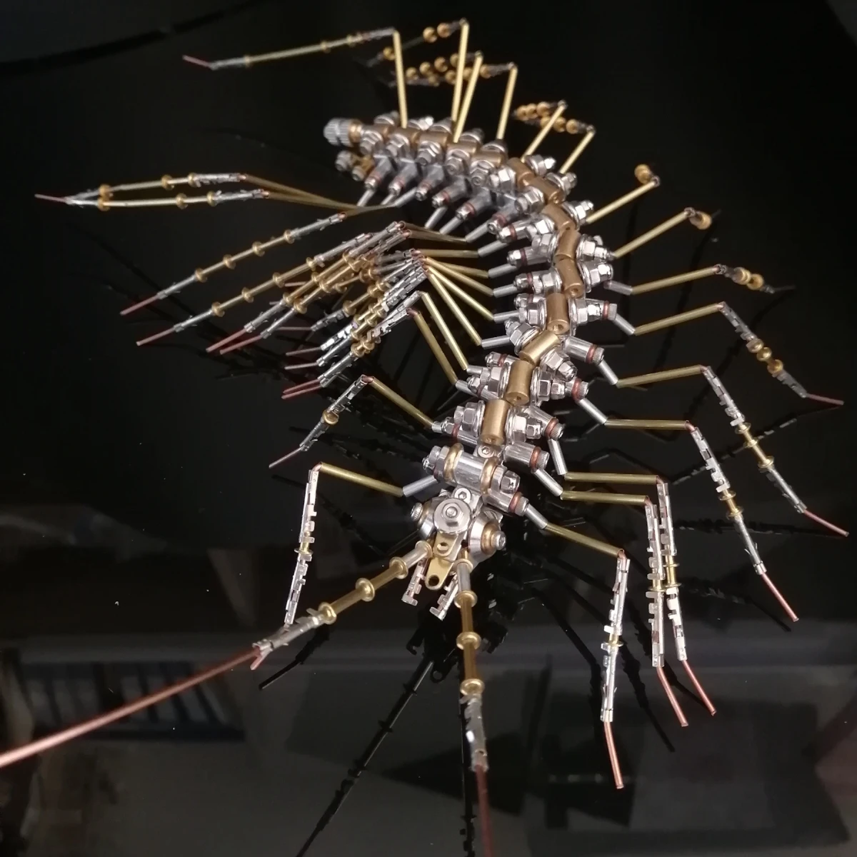 Assemblaggio Scorpione Fai Da Te Kit Di Costruzione Di Modelli Meccanici In Metallo 3D Per Adulti Steampunk Animali Meccanici Puzzle Giocattoli