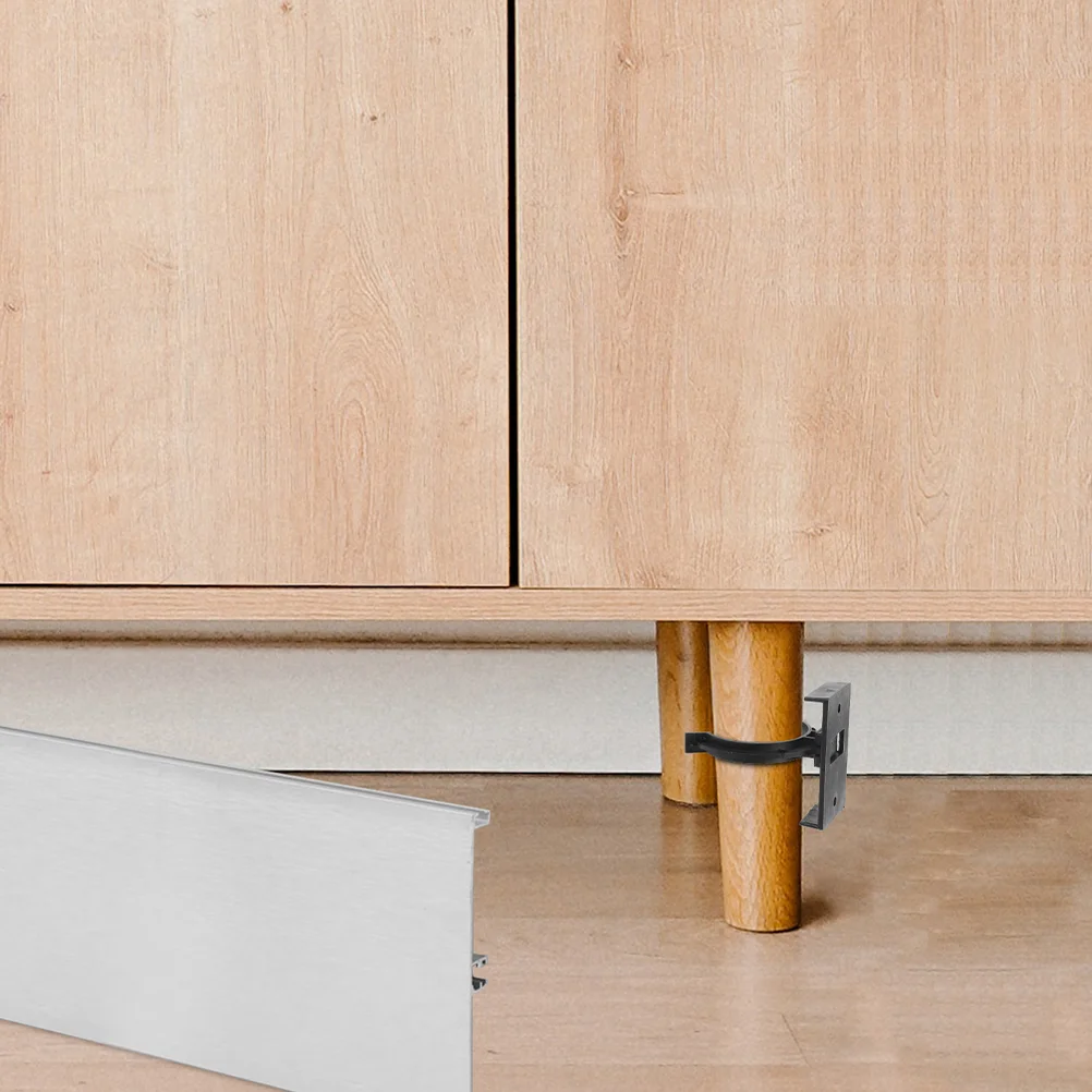 Kitchen Cabinet Toe Kick Clips 12 Sets Kitchen Cabinet Toe Kicks Furniture Leg Plinth Clips Skirting Board Trims Bracket