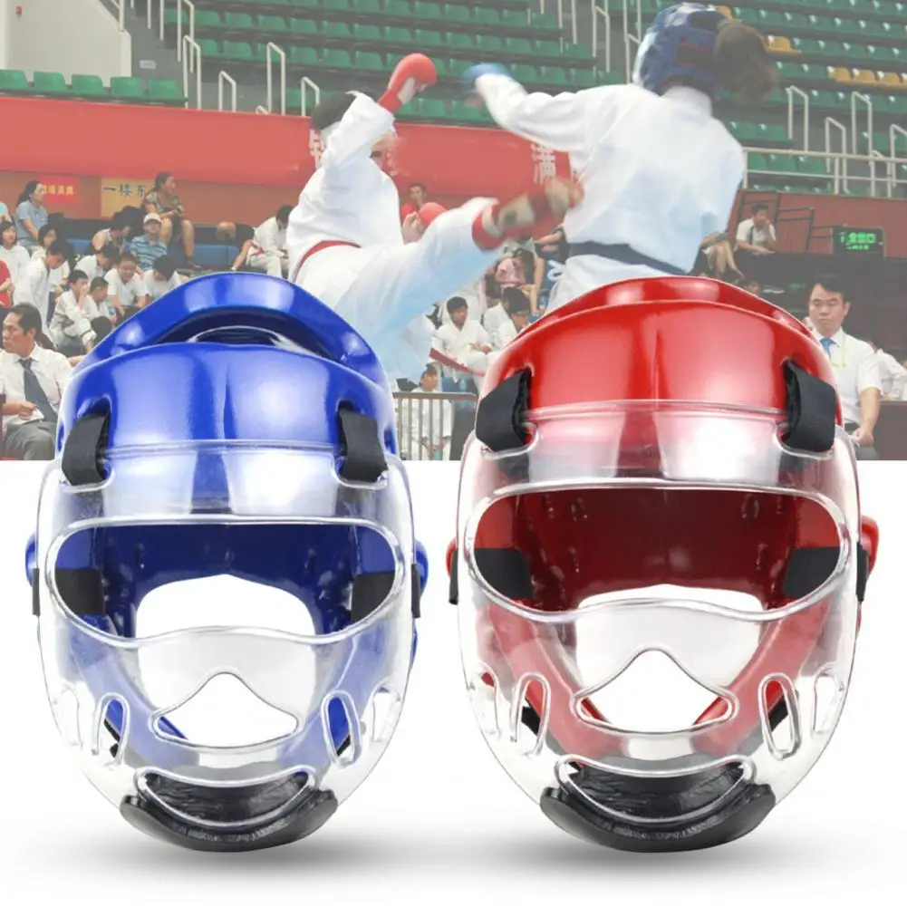 

Professional Taekwondo head protector MMA Helmet Muay Thai Boxing Taekwondo Karate Guard Head WTF Kickboxing