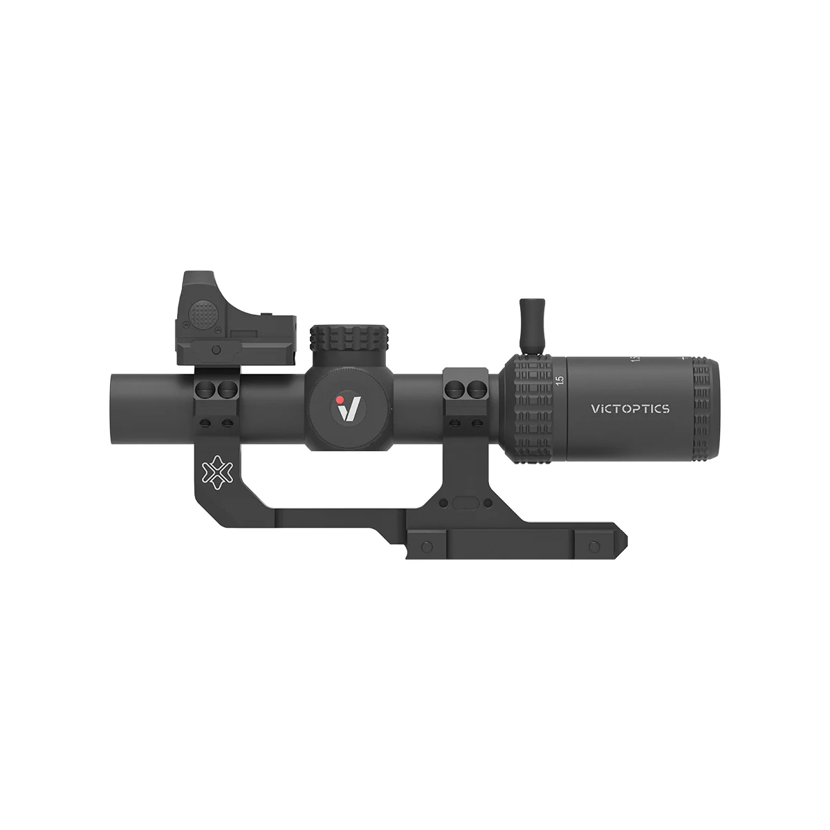 VictOptics SOI 1.5-5x20 SFP LPVO Riflescope 1 inch Lightweight