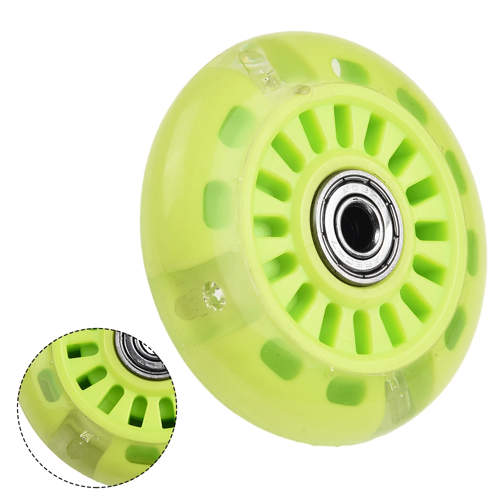 1PC Flash Rad Stumm Rad Für Blinklicht Auto Spielzeug Rad Kinder Roller Rad Blinkende Beleuchtung Rad Zubehör – Detail 39
