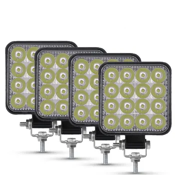 NLpearl 미니 LED 라이트 바, 지프 트럭 4X4 자동차 SUV ATV Barra LED 헤드라이트, 오프로드 스포트라이트, 42W, 48W, 12V, 24V