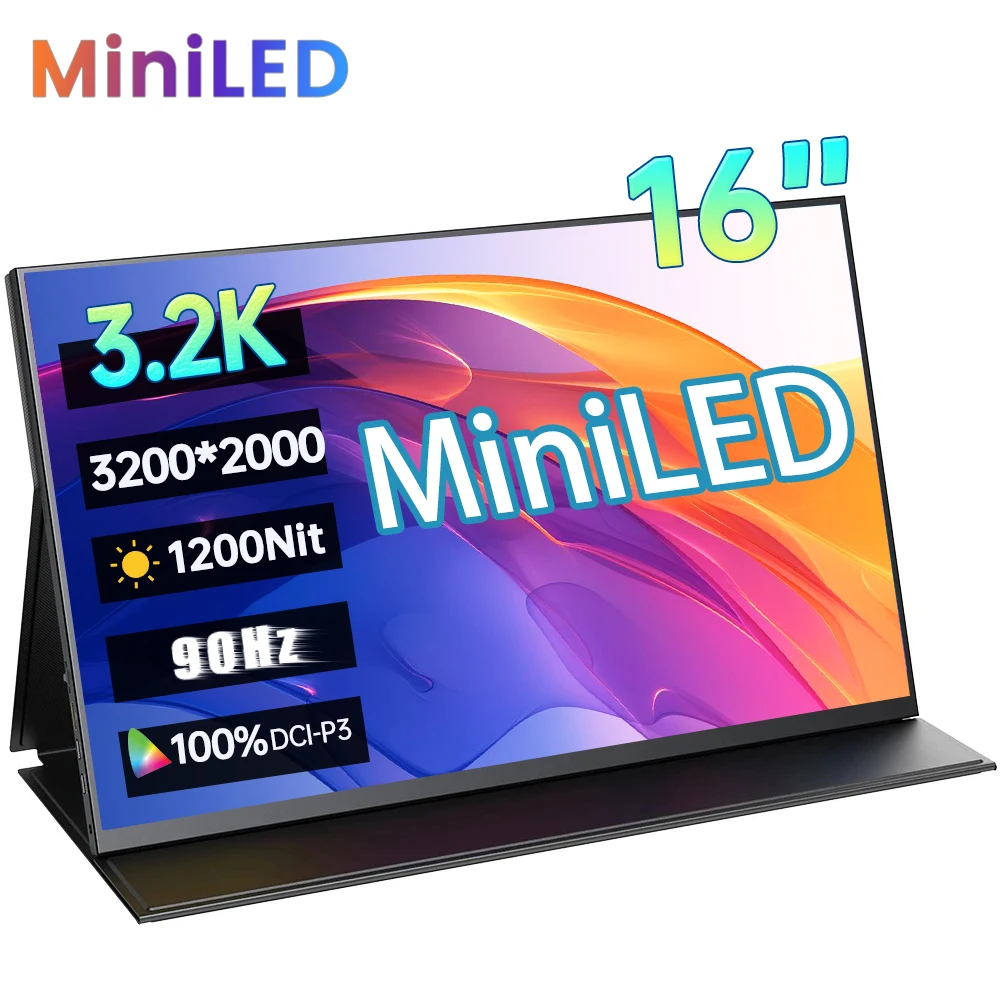 REALZA MiniLED モバイルモニター 16インチ 240hz