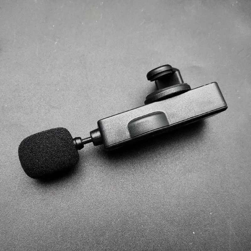 ENO Guzheng Micphone Transducer Pickup with Volume Control Clip on Transducer for Guzheng Black