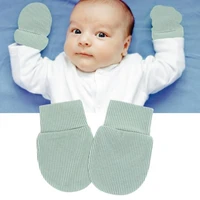 J15U Cotton Gloves Newborns Mittens Baby Mittens Toddler Mitts for Boy Girl 0-1 Year
