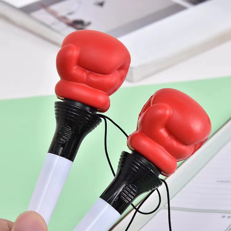 

1pc Creative Fist Silicon Bouncing Ballpoint Pen Children Cute Cartoon Stationery Student Writing Tool School Office Supplies