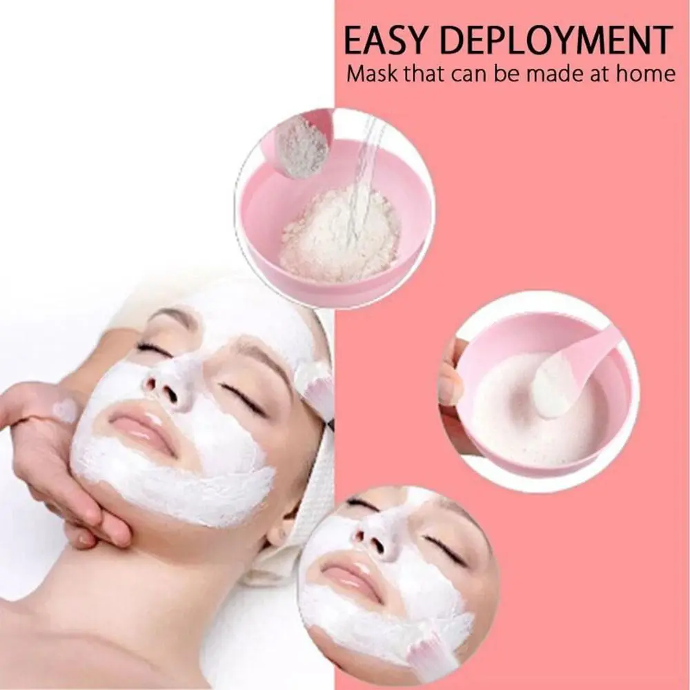 새로운 DIY 페이스 마스크 믹싱 볼 세트 실리콘 볼 브러시 포함 페이스 마스크 믹싱 도구 메이크업 브러시 여성용 얼굴 도구