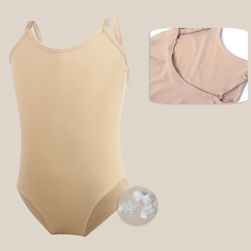 Nude Ballet Underwear Child Kids Gymnastics Seamless Camisole Skin Color  Ballet Core Dance Leotard Adjustable Shoulder Strap - AliExpress