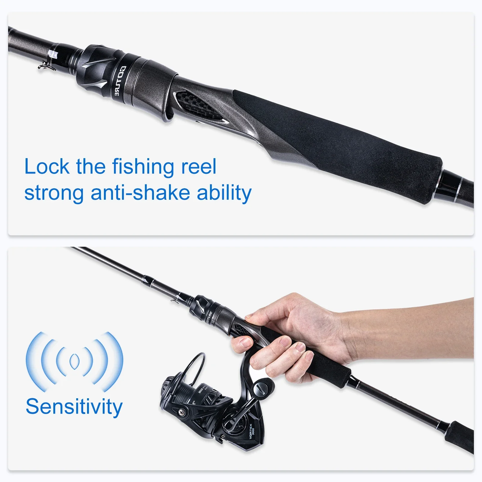 GOTUCHING-7-25g伸縮式釣り竿,1.8m,2.1m,24t,カーボンファイバー