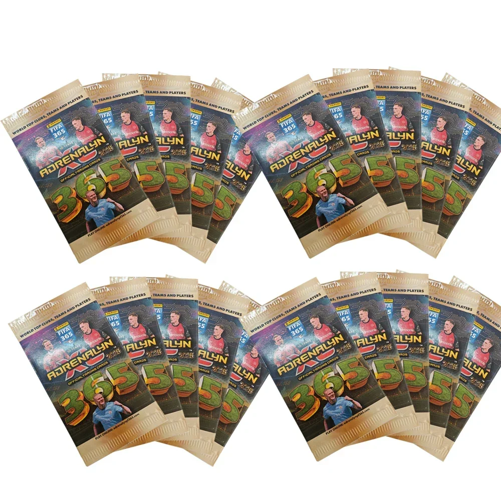 FIFA Collectible Cards Soccer Boys Holiday Gifts Panini 365 Refraction flash Blind box football trading cards collectible cards