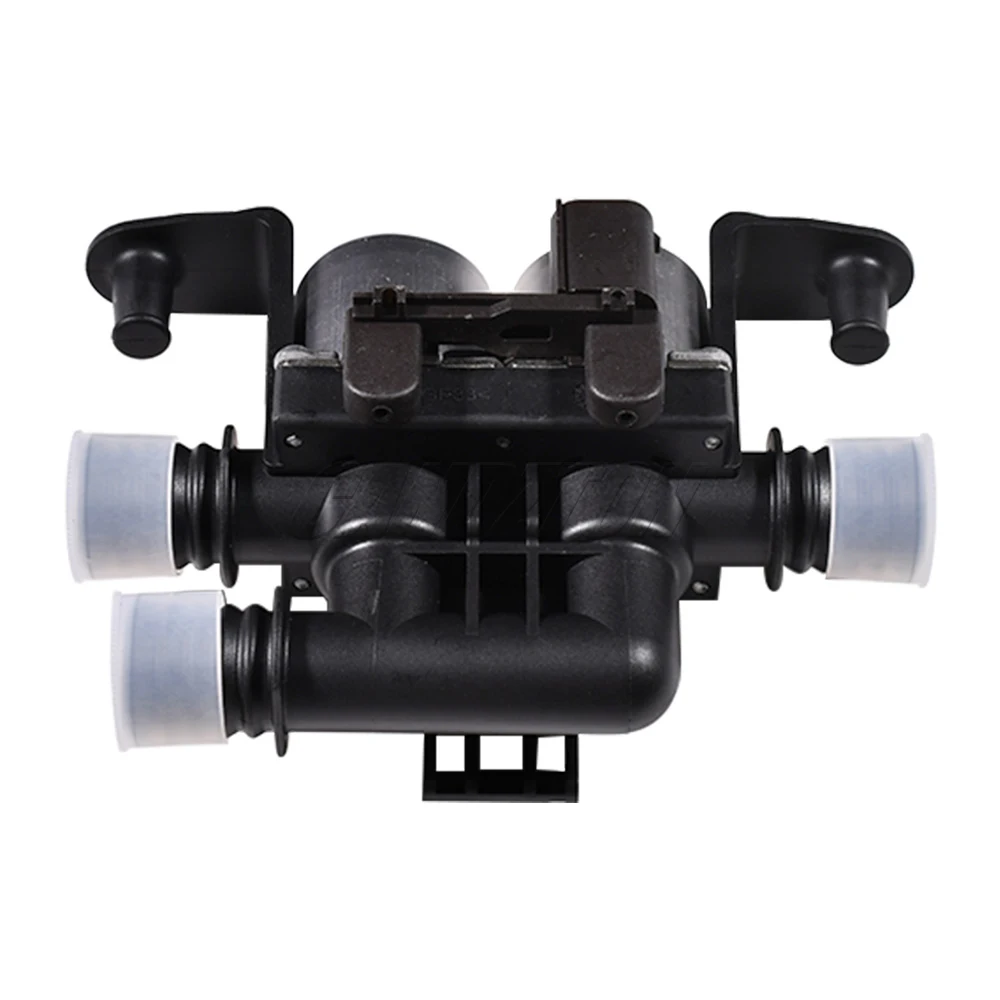 For BMW 5 Series E38 E39 E46 E53 X5 1998-2006 Water Heater Control Valves Dual Solenoid 64128374995 1147412137