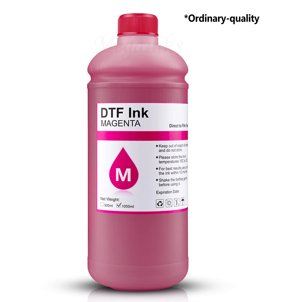 Dtf Ink Direct Transfer Film Transferência de Calor para Epson I3200 P800 L1800 1390 L800 L805 1430 3880 Pet Film Qualidade Comum 1000ml - Imagem 3