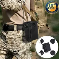 Outdoor Portable Recycling Bag 600D Nylon Molle Pouch Climbing Hanging EDC Gear Waist Sports Hunting Training Tactical Bag 2