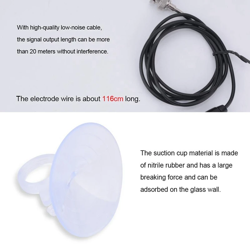 2X Ph Replacement Probe Aquarium Hydroponic Laboratory Electrode Ph Meter Potential Test Bnc Q9 Connector