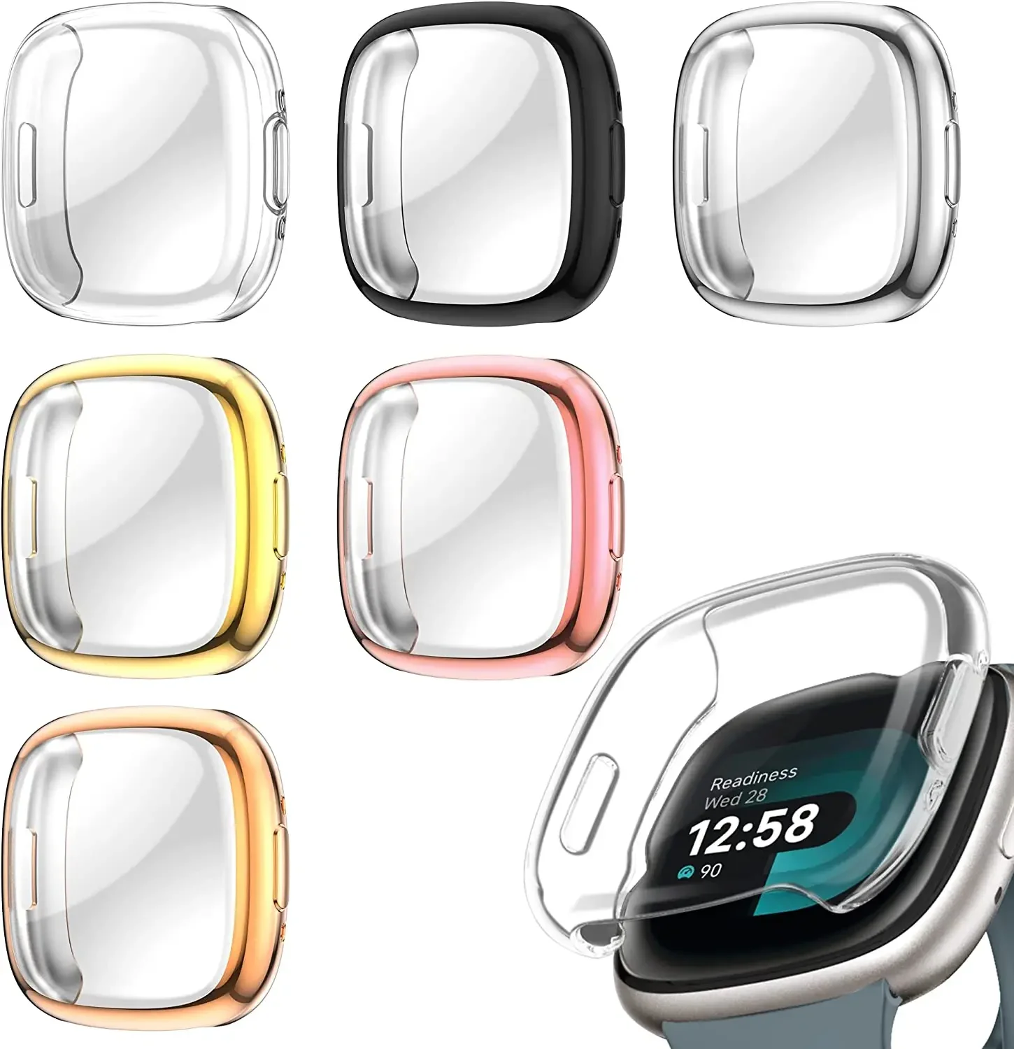 Full Screen Protector Case - Soft TPU Protective Cover