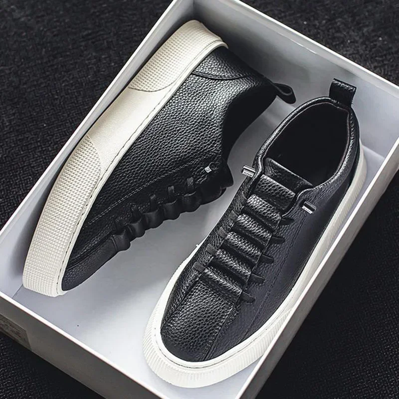 Sneakers for Men Spring Casual Lace Up Round Toe Flat Running Sport Shoes casual sneakers