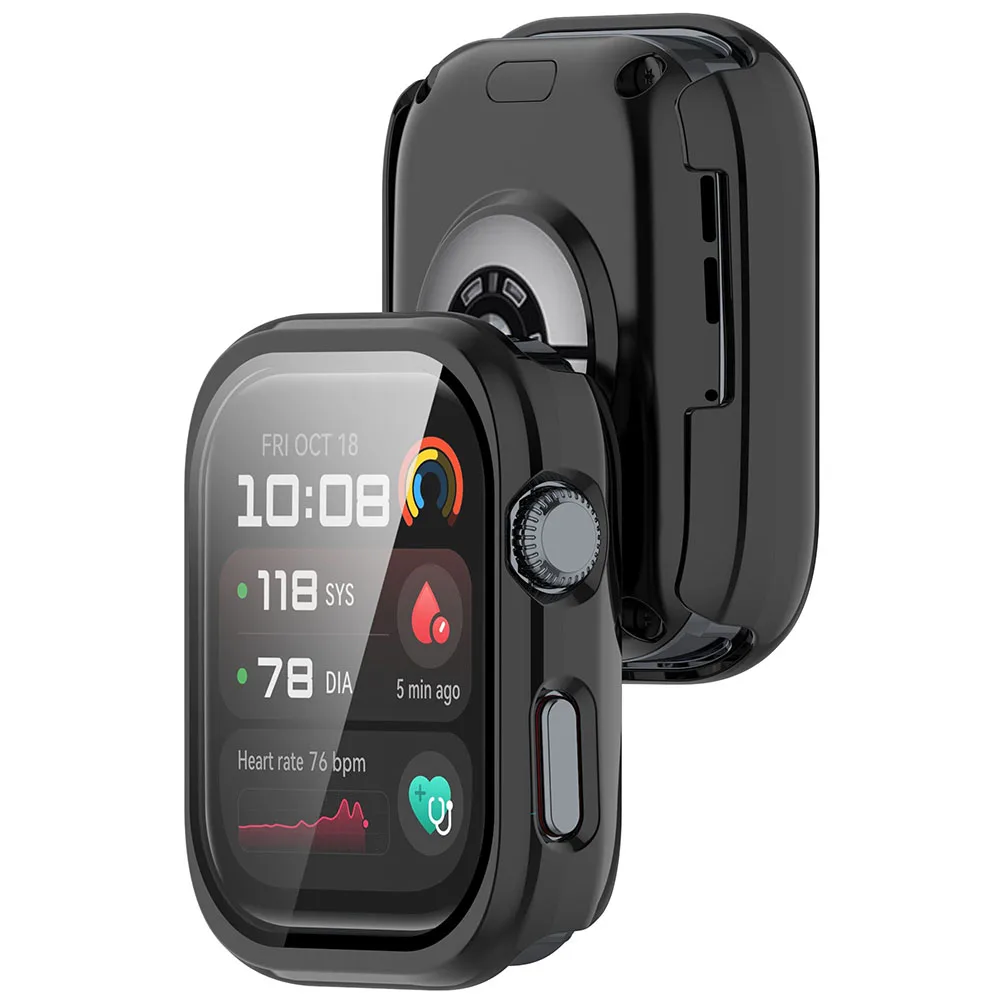 Premium PC Watch Case with Tempered Glass Screen Protector & Bumper Cover