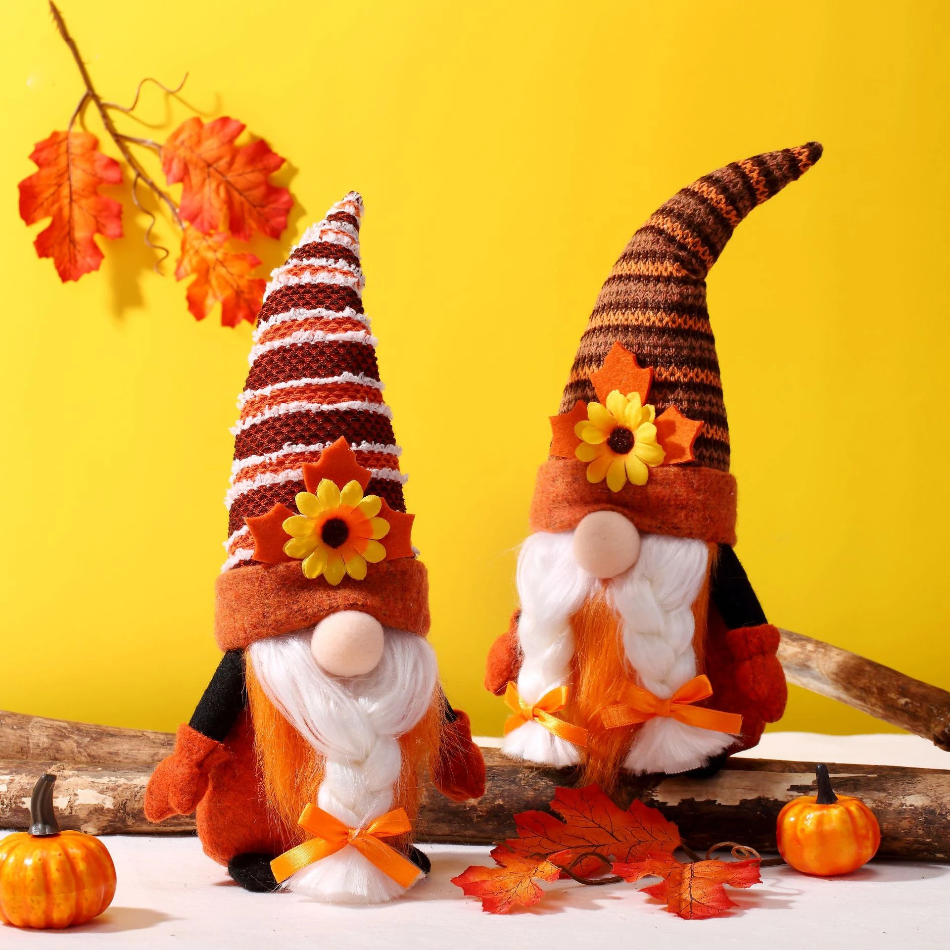 Christmas Decorations 2023 Harvest Festival Maple Leaf Dolls Gnomes Thanksgiving Autumn Christmas Ornaments Goblin Dolls Gifts - Aliexpress