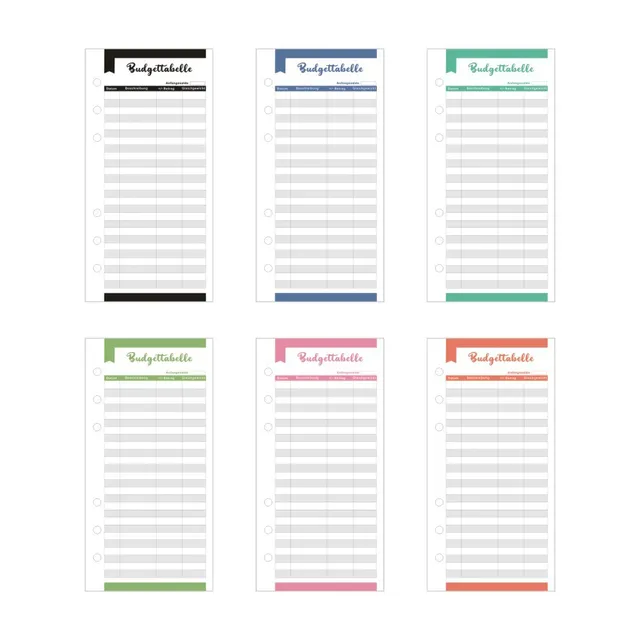 Expense Tracker Notebook | Budget Envelope Tracker | Budget Tracker Sheets  - 12pcs/set - Aliexpress