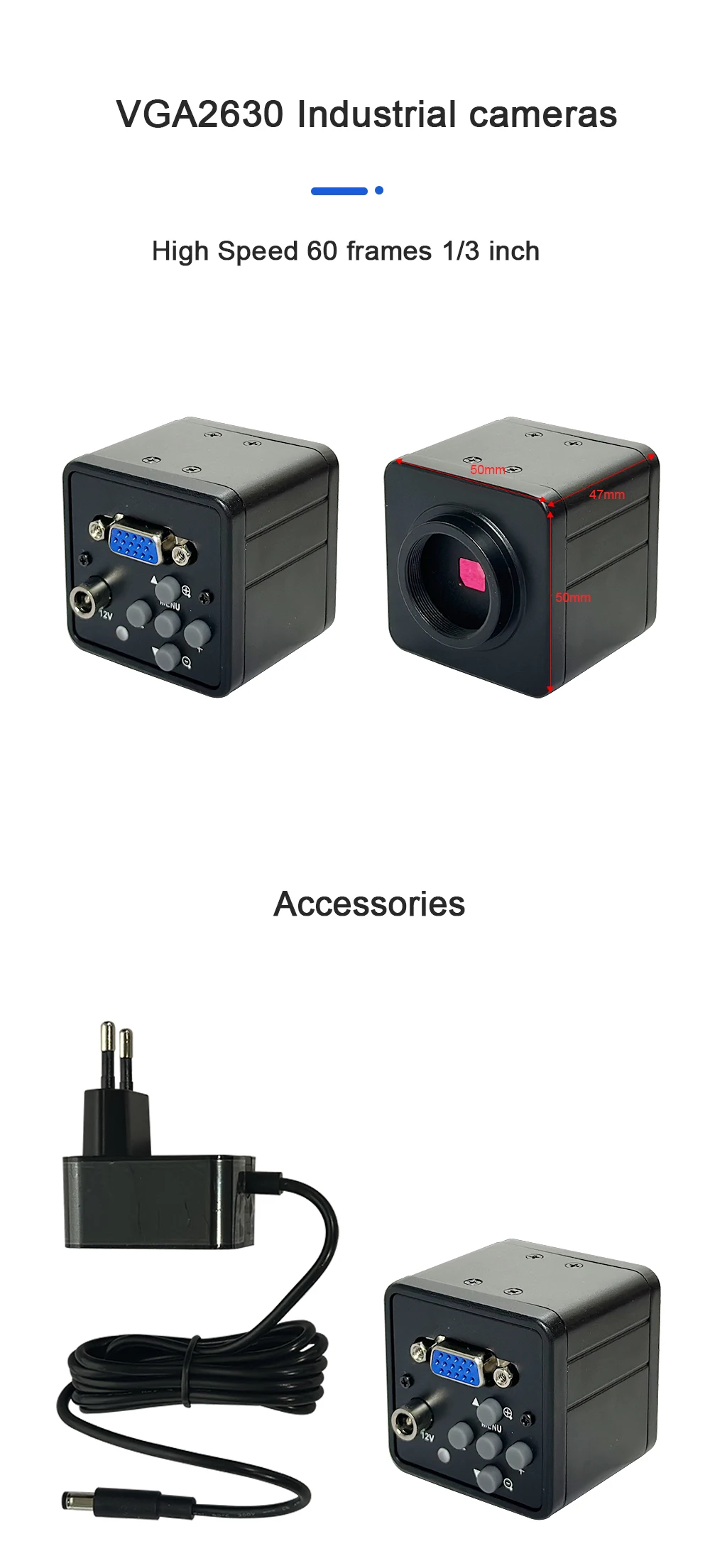 HD1080P HDMI VGA Industrial Video Microscope Camera Industry C MOUNT Camera For Phone Tablet PC PCB IC Observe Soldering Repair 6