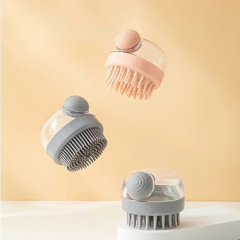 Soft Head Massager Manual Head Scalp Care Massage Slimming Comb Cleaning Exfoliate Remove Dandruff Promote Hair Grow 1