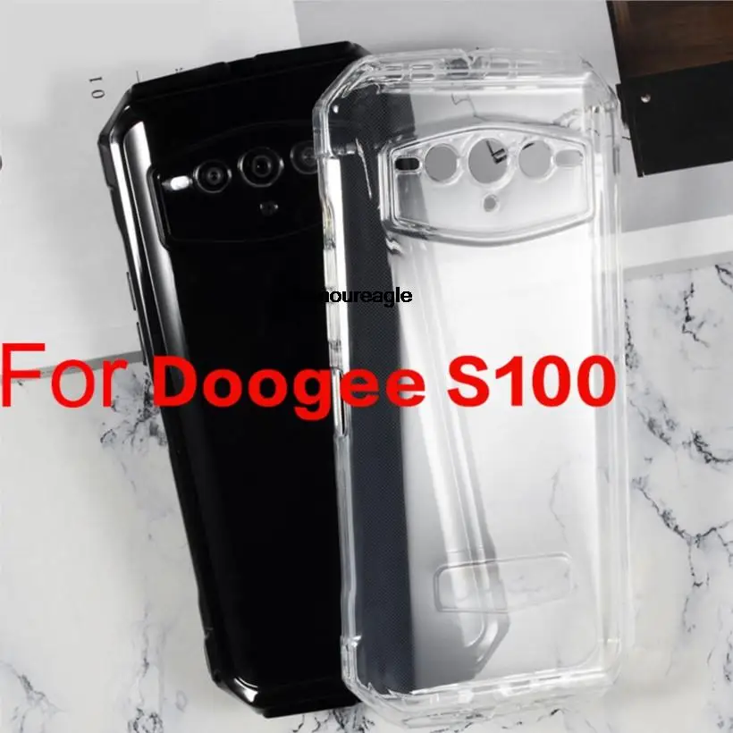 Custodia In Silicone Antiurto Per Custodia Doogee S100 Funda Soft Tpu Cover Guard On Per Doogee S100 S 100 Doogee Bumper Shell
