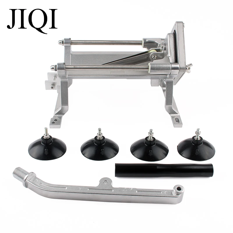 JIQI Alloy Steel French Fries Potato Strip Cutter Chips Cutting Machine Manual Potatoes Slicer Hand Push Vegetable Fruit Chopper