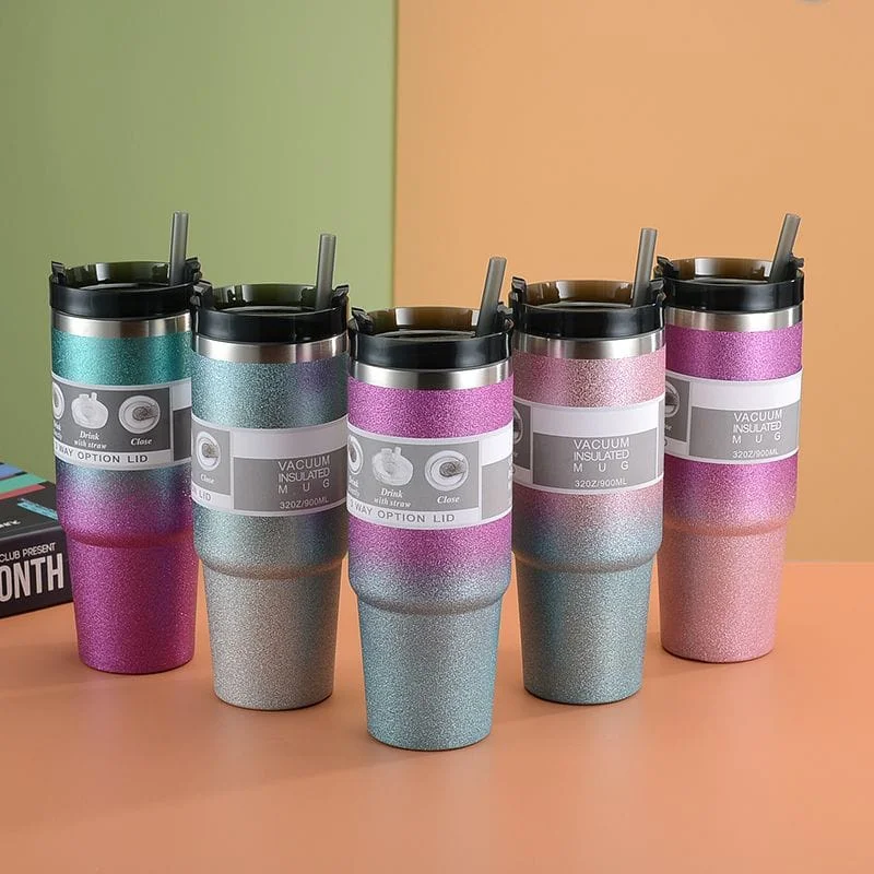 Wholesale Prices Water Bottle Double-Wall Glass Thermos Cup Thermal Mug  Coke Shape Sport Women Vacuum Flask Travel Mugs Cups - AliExpress