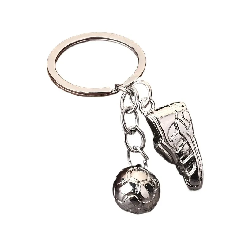 Football match shoes keychain chain pendant Sports pendant souvenir Golden Boot keychain 4