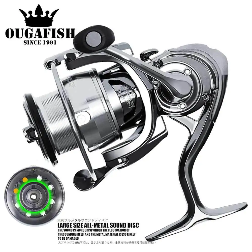 

Saltwater Waterproof Tackle Super Light Spinning Fishing Reel Coil 10+1BB 6.3:1 Stainless Steel Bearing Sea Carretilha De Pesca