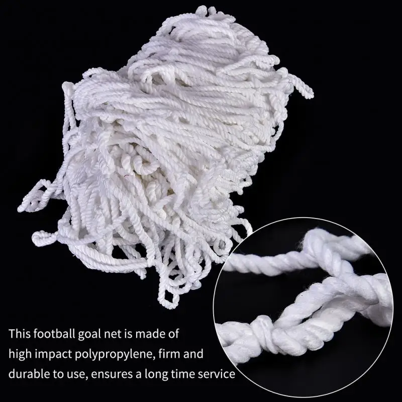 3x2m Football Soccer Goal Net Quality Polypropylene Fiber Goal Net Fottball Full Size only Sports Match Training Tools soccer goal net