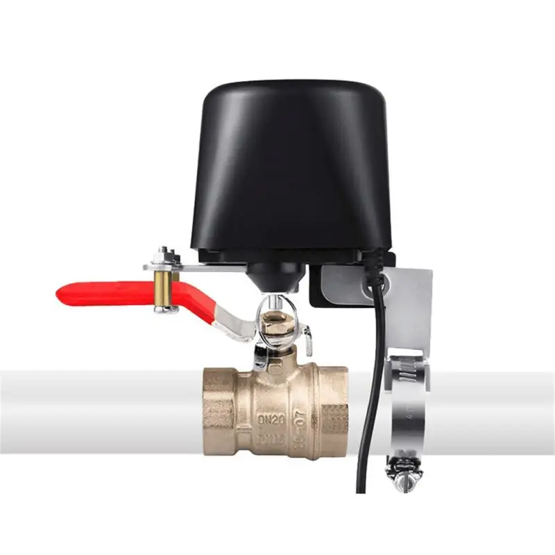 

Tuya Smart Water Valve Manipulator Water Valve With US Charge Adapter Air Valve Controller For Alexa Home
