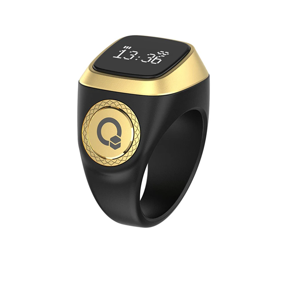 IQibla Smart Zikr Ring Waterproof Smart Finger Ring With Digital