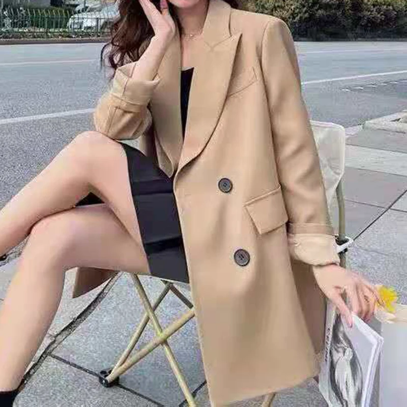 Suit Coat Women's Spring 2023 New Loose fitting Suit Top  blazer women  blazer woman  blazer femme