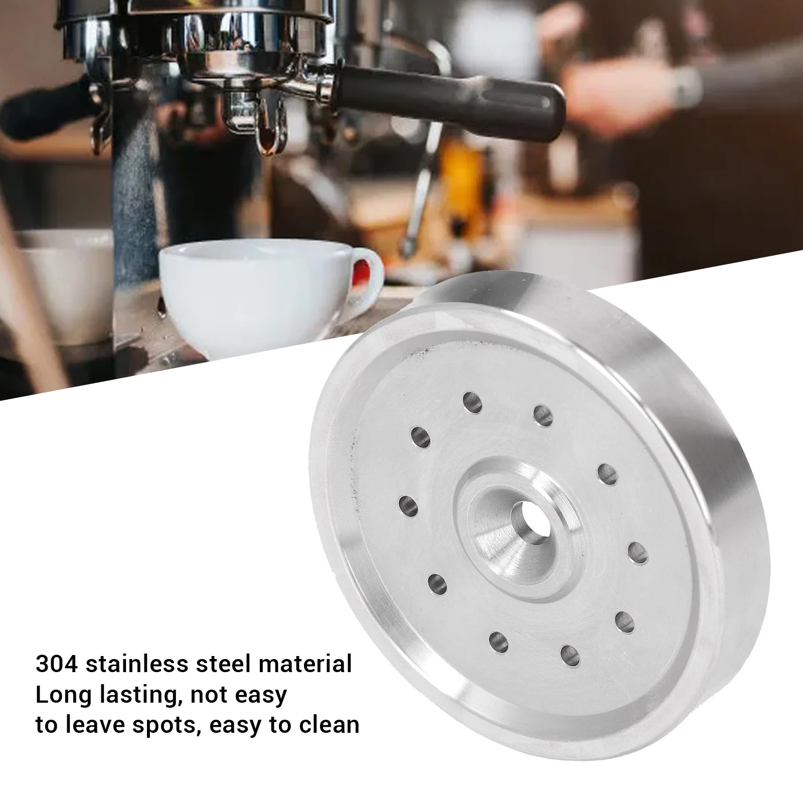 Coffee Machine Shower Dispersion Screen Coffee Machine Inner Shower Screen Holder Stable Easy Cleaning Uniform for Maintenance
