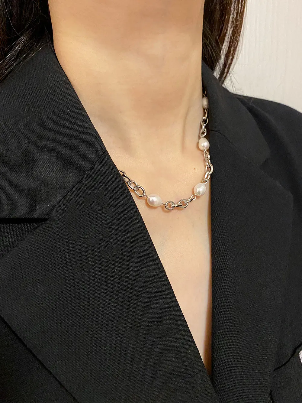 real chanel pearl necklace