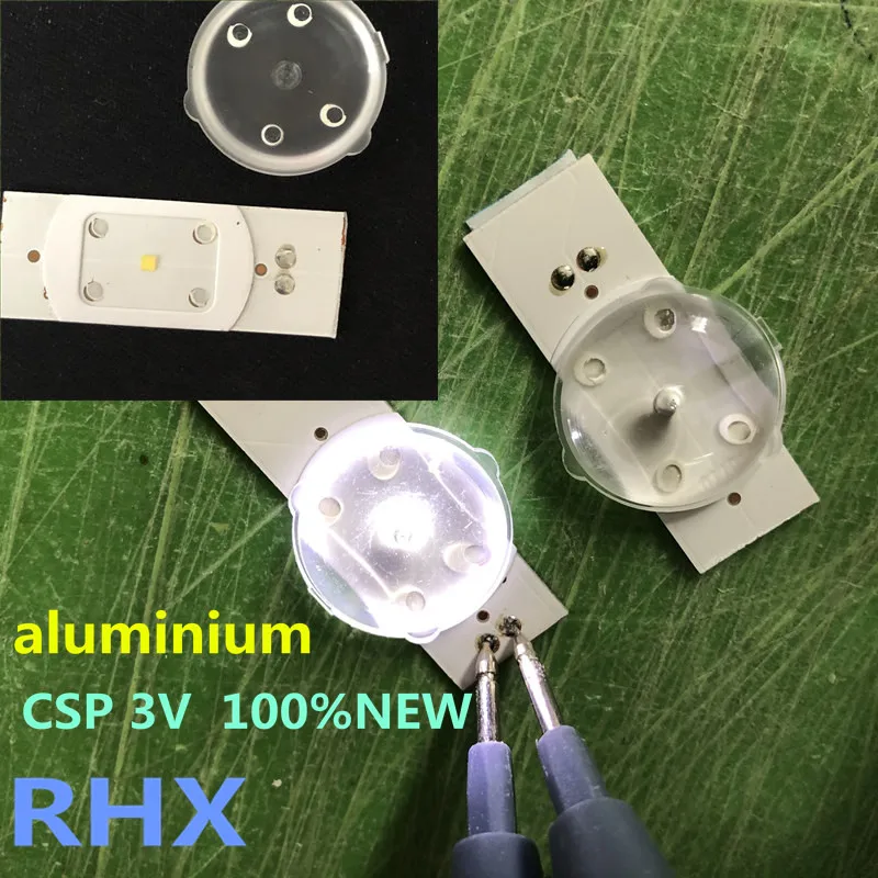 

30pcs/lot for LG LCD TV refitting led CSP 3V lamp bead LCD TV backlight bar LG 43UH603V 6916L-2744A 6916L-2743A maintenance use