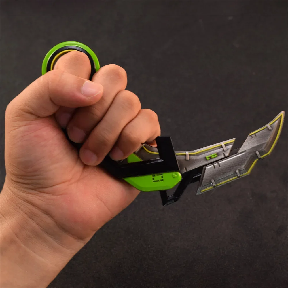 17cm Valorant Weapon RGX Graphics Claw Knife Game Peripheral Weapon Sword Melee Model Ornaments Collections Gifts Toy cosplay sword cosplay toy game knife